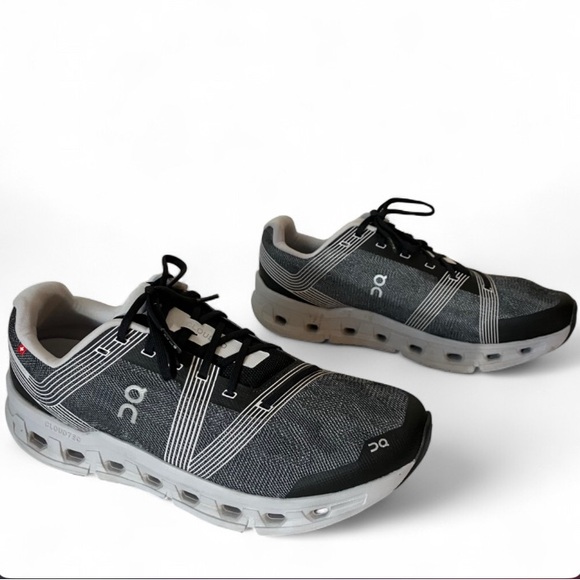 Men’s On Running On Cloudgo Black Glacier Running Sneakers size 13 - Picture 4 of 9